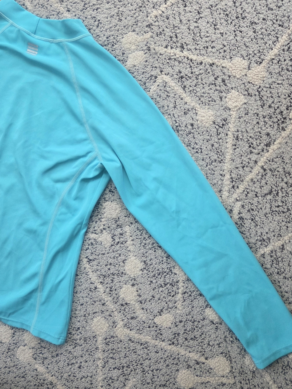 Lands' End Light Blue Rashguard - Picture 7 of 8